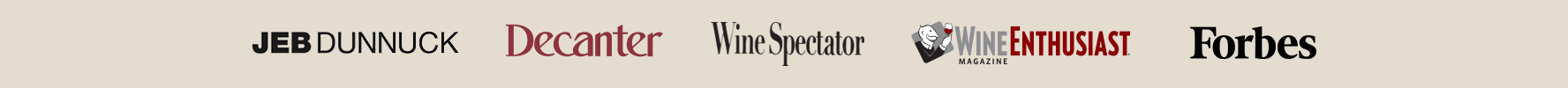 decanter, wine spectator, wine enthusiast, forbe, jeb dunnuck