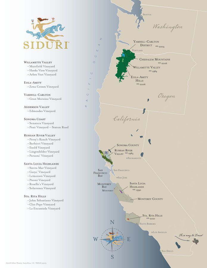 Siduri wines appellation